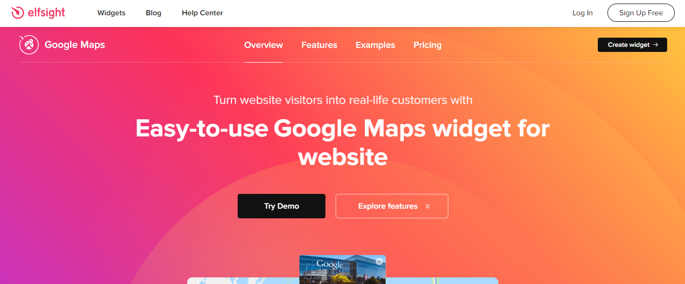 Google-Maps appication