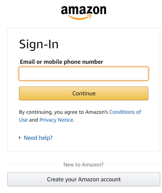 Amazon Account