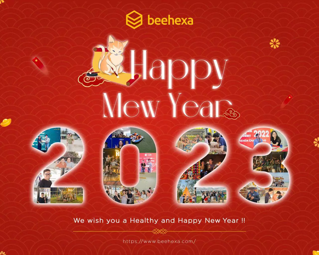 Happy new Year beehexa